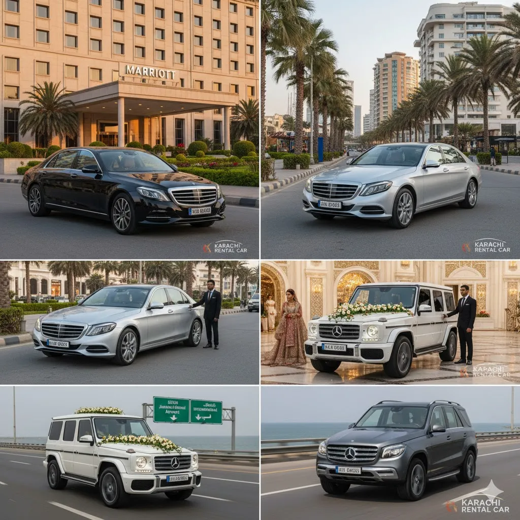 Rent Mercedes in Karachi