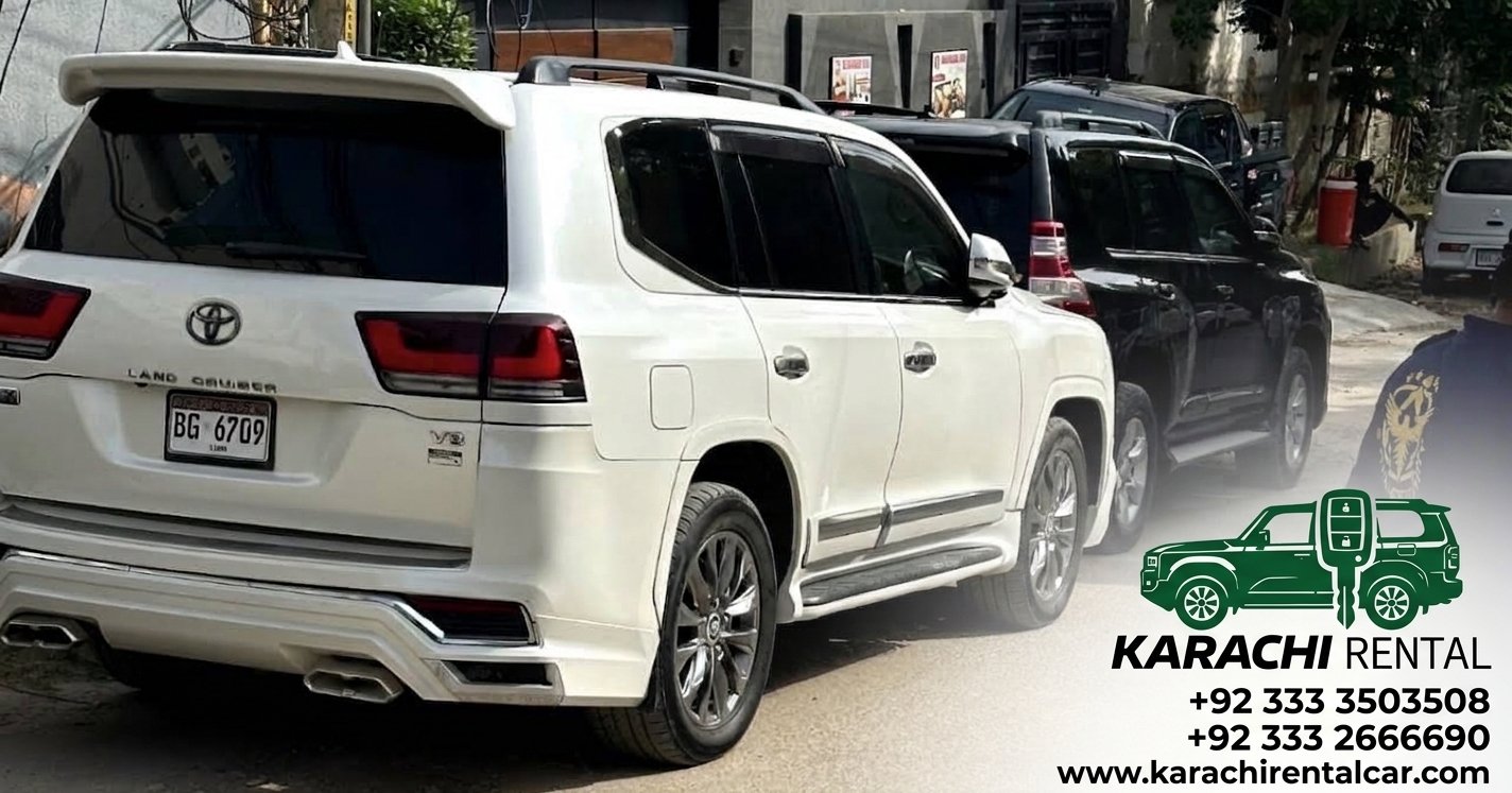 monthly car rental karachi