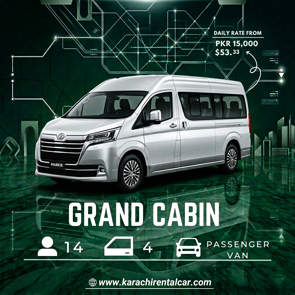 Van rental in Karachi