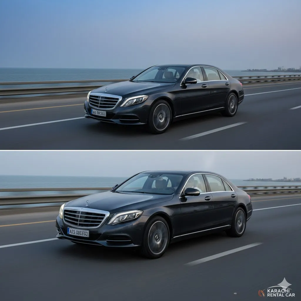Rent Mercedes in Karachi