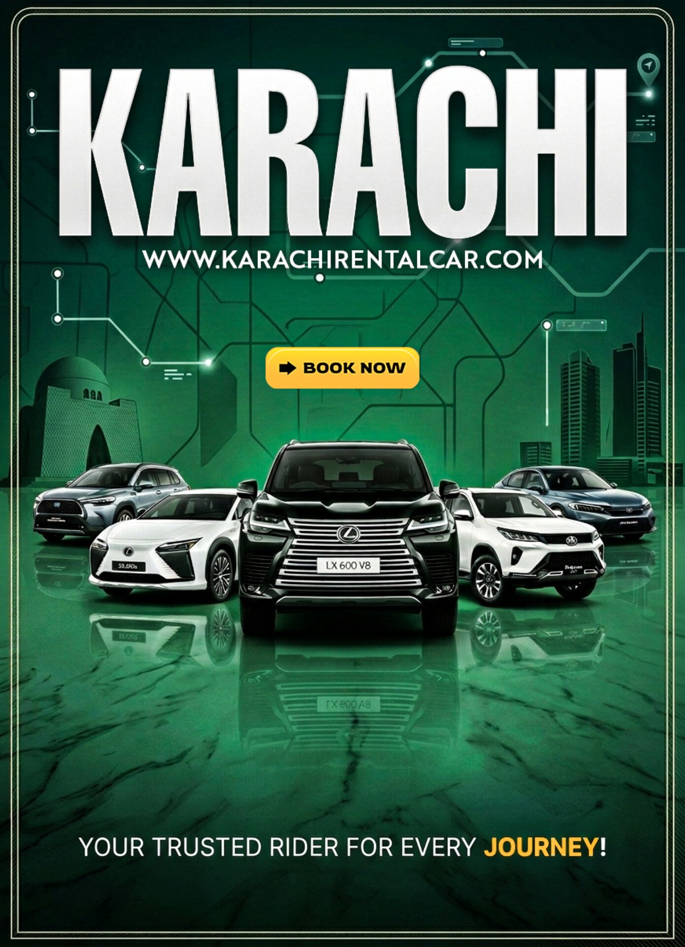 Karachi Rental car
